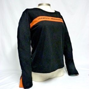 Vintage Harley-Davidson Women's L LS Cold Weather Riding w/ 4" Zip Cuff